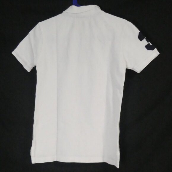 US POLO ASSN | xs - extra small (6) | White Cotton Polo Shirt - Picture 4 of 13